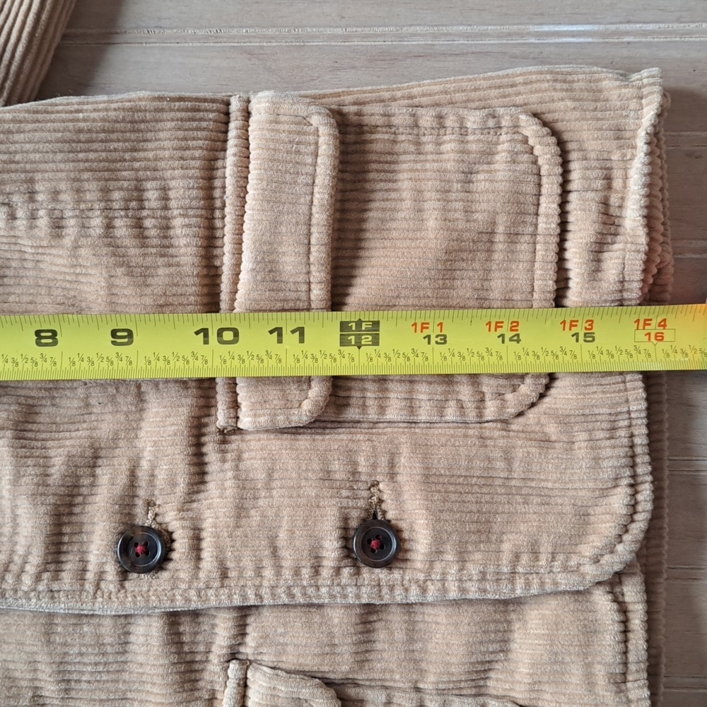 Baby Gap Toddler Tan Corduroy Blazer Jacket Elbow Patch Classic Vintage Preppy - Picture 9 of 11